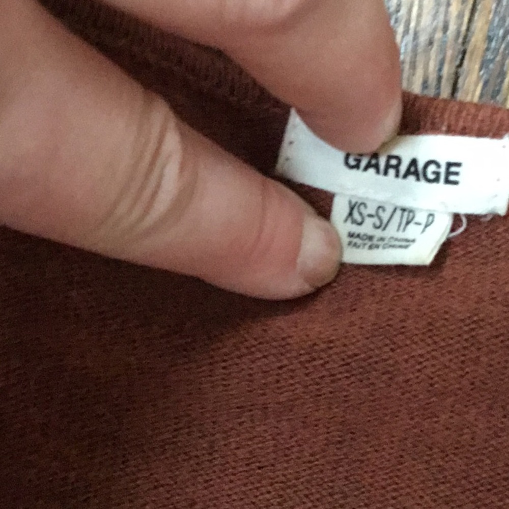 Women's Rust Sweater - Picture 2 of 10